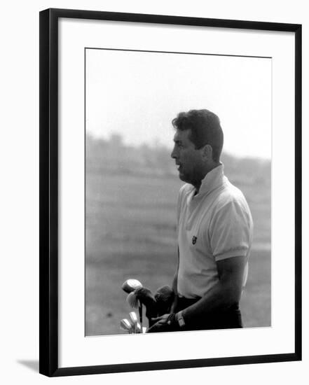 Entertainer Dean Martin Playing Golf-Allan Grant-Framed Premium Photographic Print