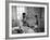 Entertainer Dean Martin Sparring with His Son at Home-Allan Grant-Framed Premium Photographic Print