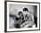 Entertainer Jerry Lewis with a Chimpanzee-Peter Stackpole-Framed Premium Photographic Print