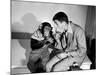Entertainer Jerry Lewis with a Chimpanzee-Peter Stackpole-Mounted Premium Photographic Print