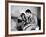 Entertainer Jerry Lewis with a Chimpanzee-Peter Stackpole-Framed Premium Photographic Print