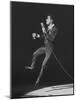 Entertainer, Sammy Davis Jr, Performing at 'share' Benefit for Mental Health-Allan Grant-Mounted Premium Photographic Print