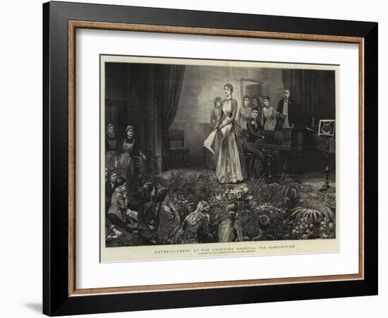 Entertainment at the Brompton Hospital for Consumption-Arthur Hopkins-Framed Giclee Print