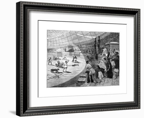 Entertainment in a Roman Arena, 1882-1884-Spex-Framed Giclee Print