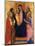 Enthroned Madonna and Child with Four Saints, C.1400-null-Mounted Giclee Print