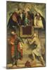 Enthroned Madonna with Child, St Catherine, St Paul and St Jerome, 1543-Moretto Da Brescia-Mounted Giclee Print