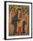 Enthroned Virgin with Child and Angels, Detail from Triptych. Ethiopia 18th-19th Century-null-Framed Giclee Print