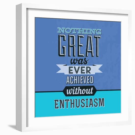 Enthusiasm 1-Lorand Okos-Framed Art Print