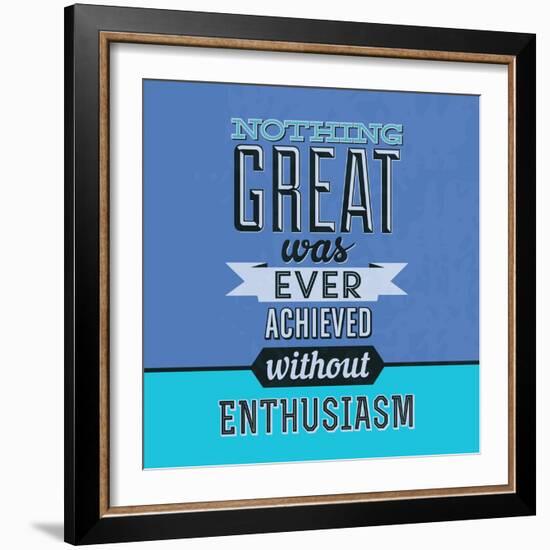 Enthusiasm 1-Lorand Okos-Framed Premium Giclee Print