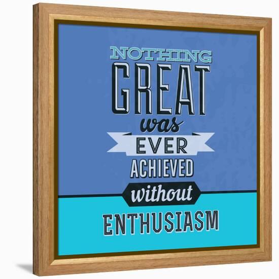 Enthusiasm 1-Lorand Okos-Framed Stretched Canvas