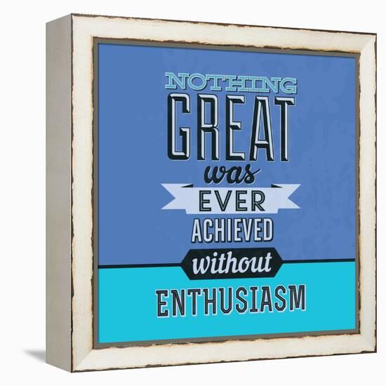 Enthusiasm 1-Lorand Okos-Framed Stretched Canvas