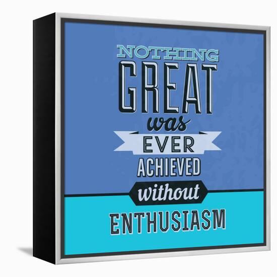 Enthusiasm 1-Lorand Okos-Framed Stretched Canvas