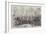 Enthusiastic Reception Given to the British Volunteers for Garibaldi at Naples-Thomas Nast-Framed Giclee Print