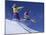 Enthusiastic Skiers-null-Mounted Photographic Print