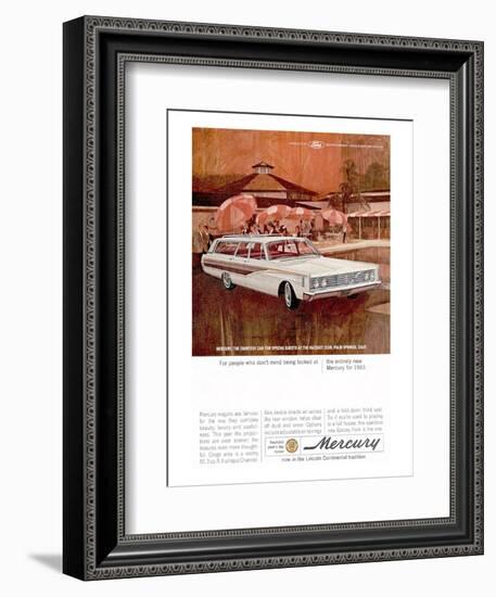 Entirely New Mercury for 1965--Framed Art Print