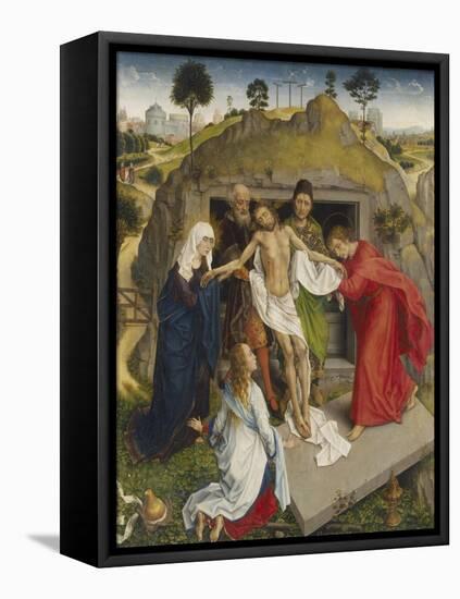 Entombment-Rogier van der Weyden-Framed Premier Image Canvas