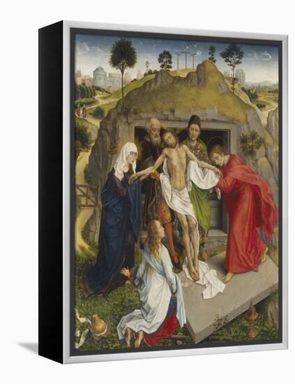 Entombment-Rogier van der Weyden-Framed Premier Image Canvas