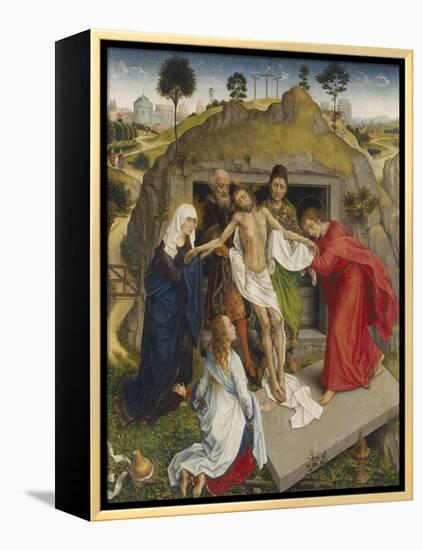 Entombment-Rogier van der Weyden-Framed Premier Image Canvas