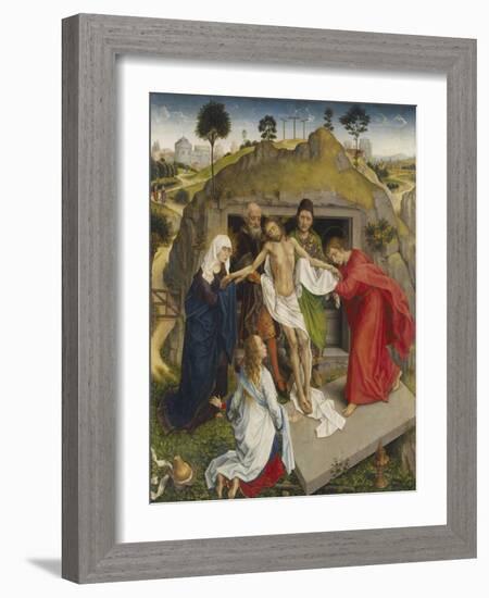 Entombment-Rogier van der Weyden-Framed Giclee Print