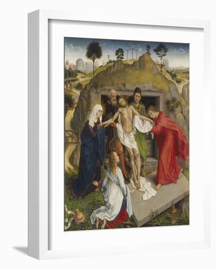 Entombment-Rogier van der Weyden-Framed Giclee Print