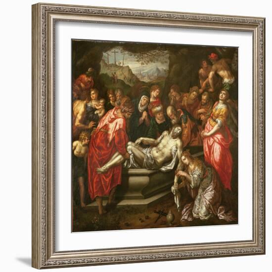 Entombment-Hendrik De Clerck-Framed Giclee Print