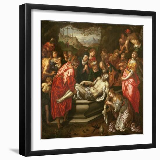 Entombment-Hendrik De Clerck-Framed Giclee Print