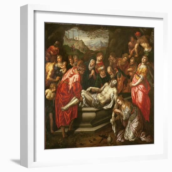 Entombment-Hendrik De Clerck-Framed Giclee Print