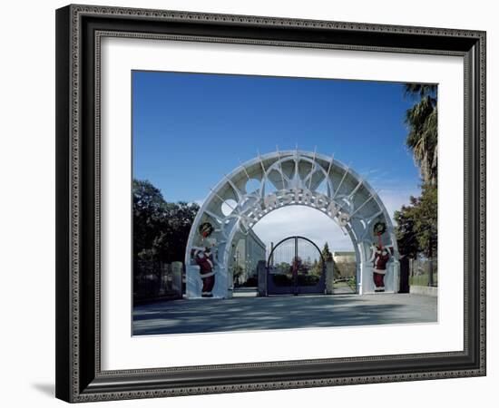 Entrance Arch to Louis Armstrong Park-Carol Highsmith-Framed Photo