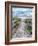 Entrance Beach-Mary Lou Johnson-Framed Photo