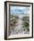 Entrance Beach-Mary Lou Johnson-Framed Photo