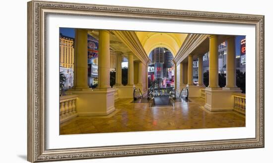 Entrance Bellagio Hotel, South Las Vegas Boulevard, Las Vegas, Nevada, Usa-Rainer Mirau-Framed Photographic Print