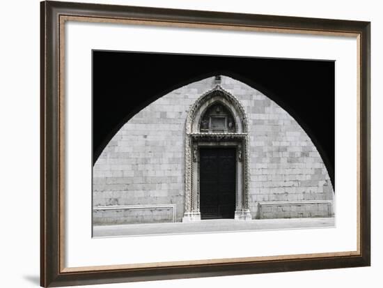 Entrance, Cathedral of Cividale Del Friuli-null-Framed Giclee Print
