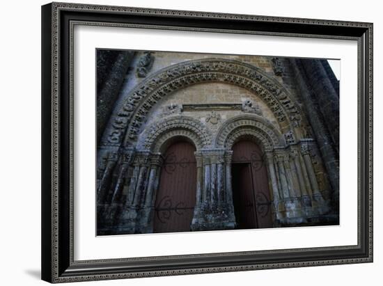 Entrance, Church of Notre-Dame-null-Framed Giclee Print