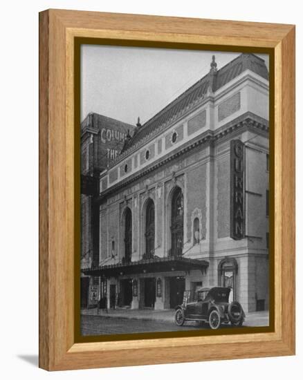 Entrance facade, the Curran Theatre, San Francisco, California, 1925-null-Framed Premier Image Canvas