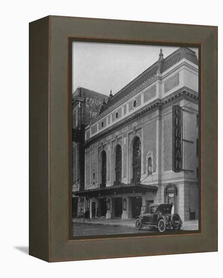 Entrance facade, the Curran Theatre, San Francisco, California, 1925-null-Framed Premier Image Canvas