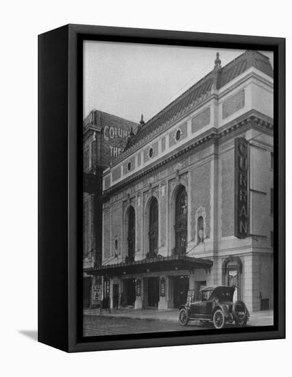 Entrance facade, the Curran Theatre, San Francisco, California, 1925-null-Framed Premier Image Canvas