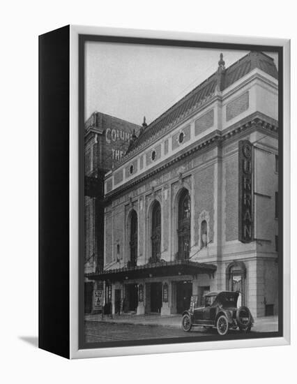 Entrance facade, the Curran Theatre, San Francisco, California, 1925-null-Framed Premier Image Canvas