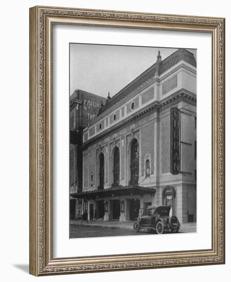 Entrance facade, the Curran Theatre, San Francisco, California, 1925-null-Framed Photographic Print