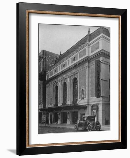 Entrance facade, the Curran Theatre, San Francisco, California, 1925-null-Framed Photographic Print