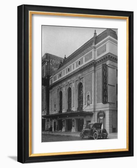 Entrance facade, the Curran Theatre, San Francisco, California, 1925-null-Framed Photographic Print