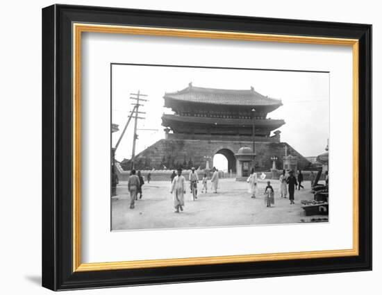 Entrance Gate in Seoul-null-Framed Photographic Print
