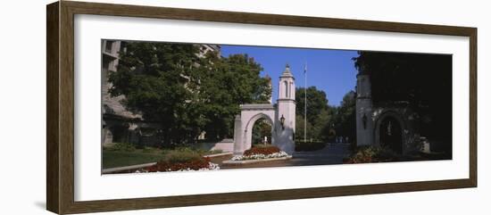 Entrance Gate of a University, Sample Gates, Indiana University, Bloomington, Indiana, USA-null-Framed Photographic Print