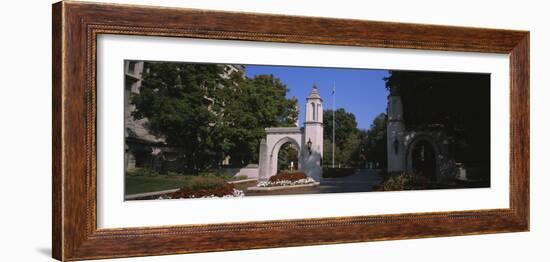 Entrance Gate of a University, Sample Gates, Indiana University, Bloomington, Indiana, USA-null-Framed Photographic Print