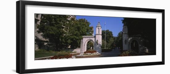 Entrance Gate of a University, Sample Gates, Indiana University, Bloomington, Indiana, USA-null-Framed Photographic Print