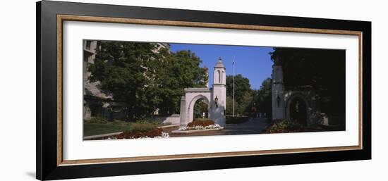 Entrance Gate of a University, Sample Gates, Indiana University, Bloomington, Indiana, USA-null-Framed Photographic Print