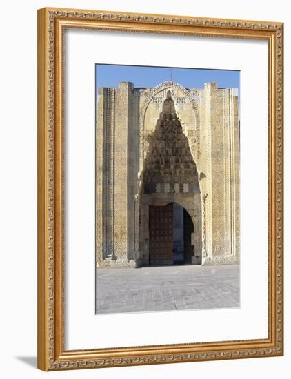 Entrance Gate to Sultanhani Caravansary-null-Framed Giclee Print
