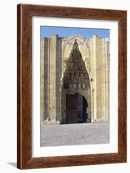 Entrance Gate to Sultanhani Caravansary-null-Framed Giclee Print