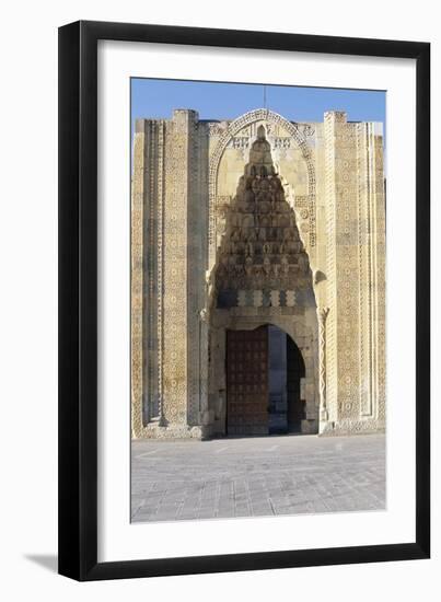 Entrance Gate to Sultanhani Caravansary-null-Framed Giclee Print