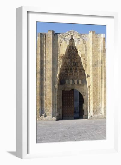 Entrance Gate to Sultanhani Caravansary-null-Framed Giclee Print