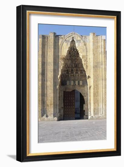 Entrance Gate to Sultanhani Caravansary-null-Framed Giclee Print